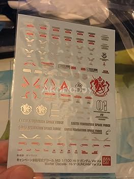 Amazon | プレミアム デカール RX-93-v2 Hi-νガンダム Ver.Ka 1/100 MG